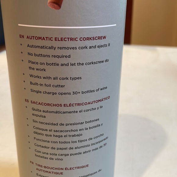 Rabbit automatic electric corkscrew - Picture 5 of 6